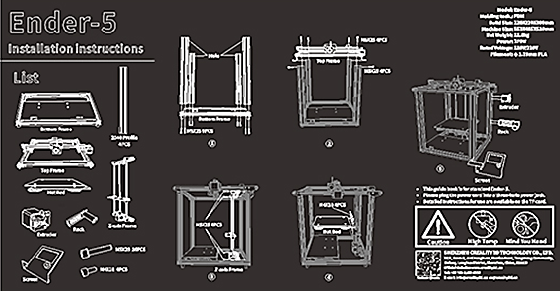Impresora 3D Creality Ender 5